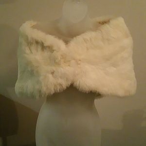 Fur rabbit stole (T2)
